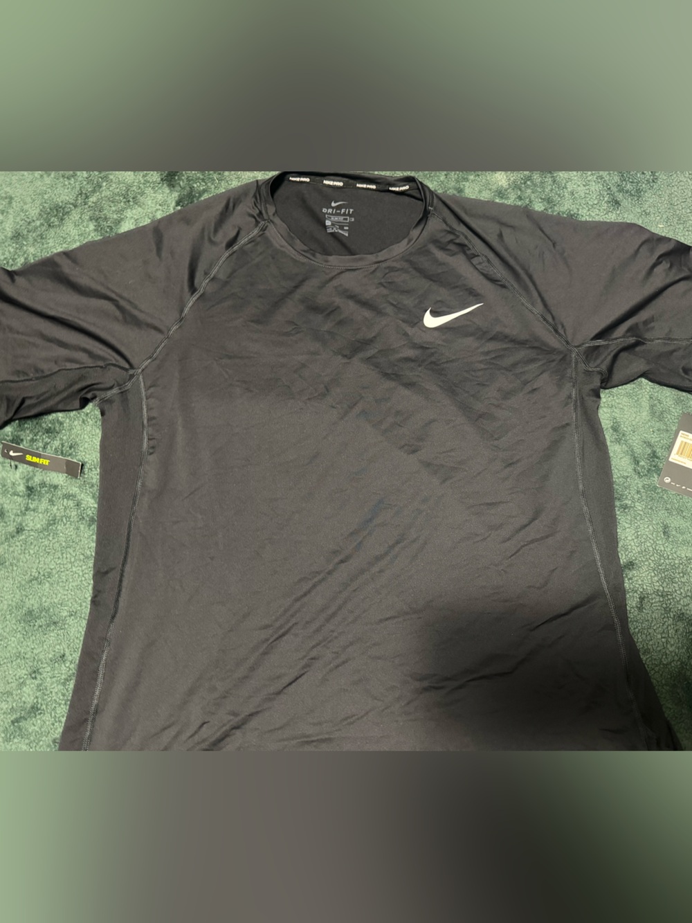 Nike Black short Sleeve Dri-FIT
